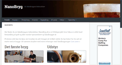 Desktop Screenshot of nanobryg.dk